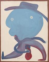 Mose Tolliver UNTITLED Painting - Sold for $1,408 on 11-15-2025 (Lot 97).jpg